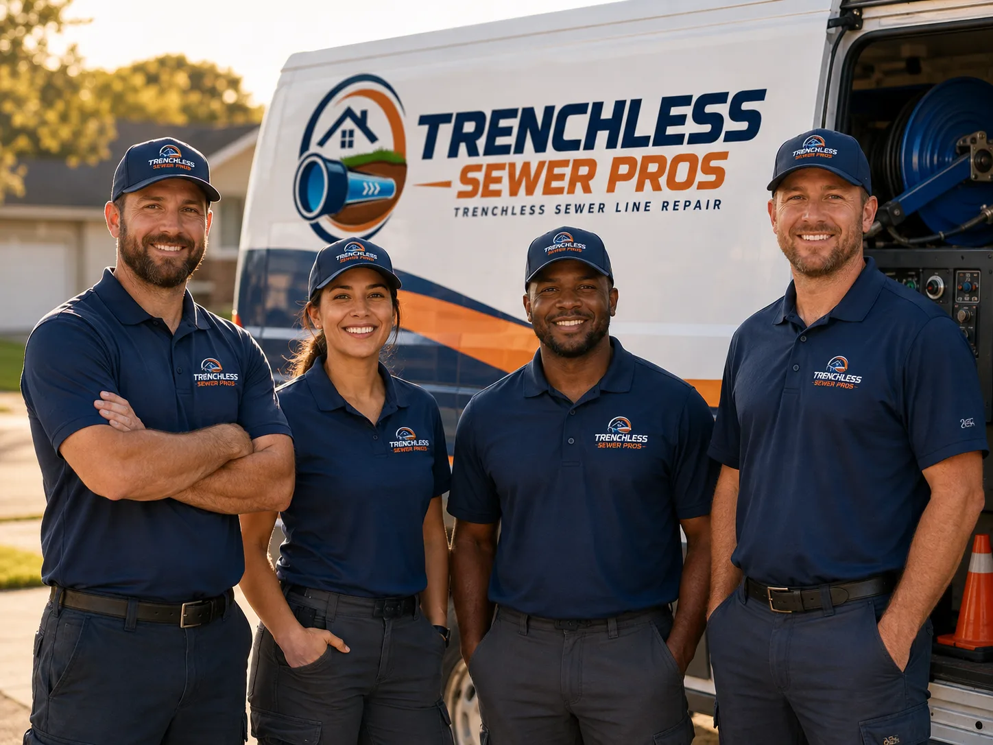 Trenchless Sewer Repair company in Leo, IN